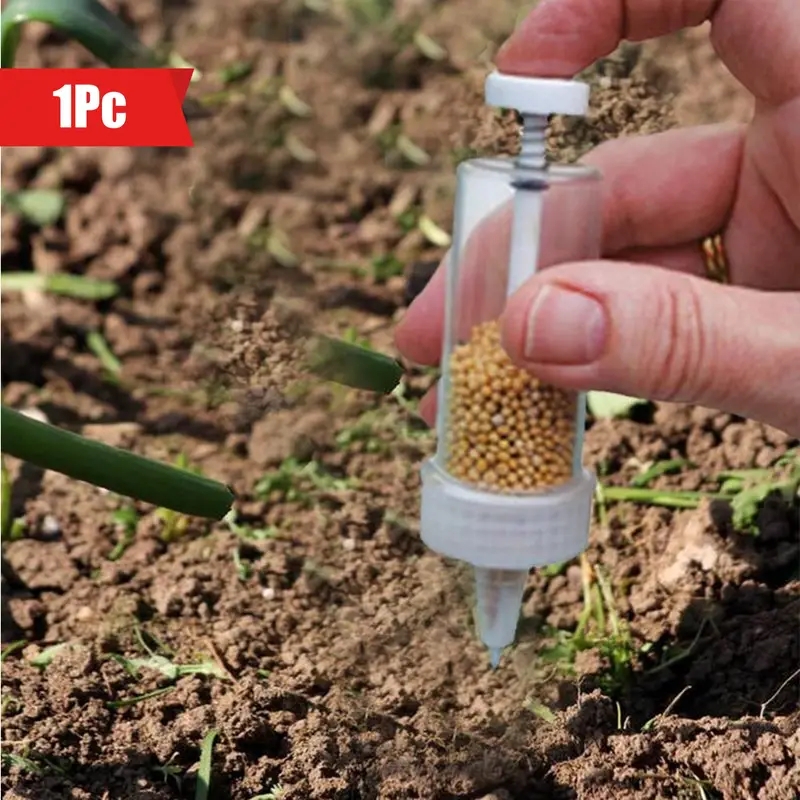 Gardening Tools Essential - 1 PC มือถือ SEED Dispenser,MINI Manual