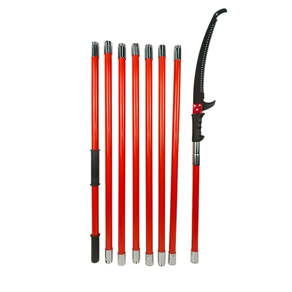 Gardening Tools Sharp - เลื่อยตัดกิ่งแบบมีฉนวนหนา 32 มม. เครื่องมือทำสวนแบบมือถือ ใบเลื่อยสองคม ตัดกิ่งไม้ได้คมกริบ