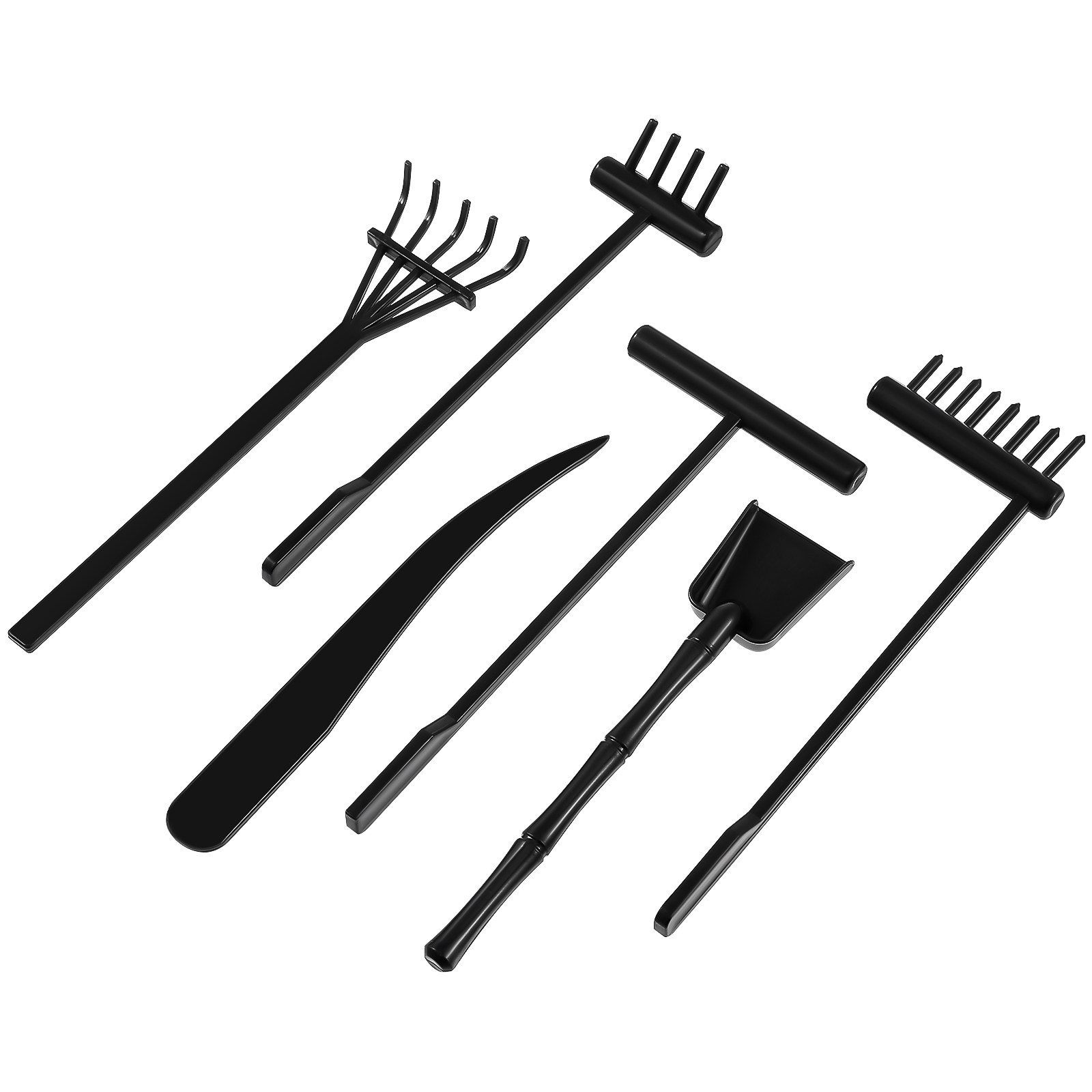 ชุดคราดสวนเซนขนาดเล็ก 6 ชิ้น ว - Gardening Tools Rake บทวิจารณ์และราคา