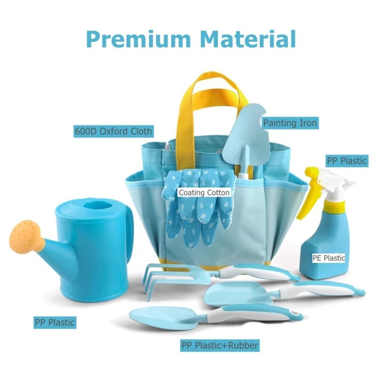 ชุดเครื่องมือทำสวนสำหรับเด็ก 6 - Gardening Tools Kit บทวิจารณ์และราคา