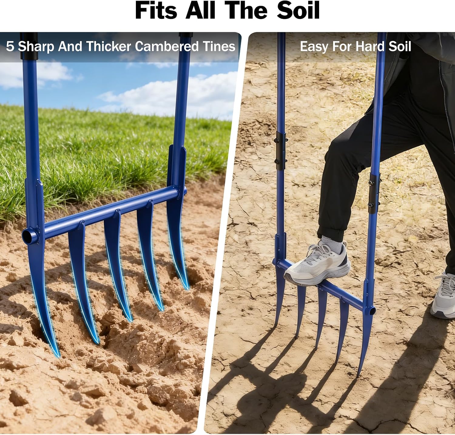 จอบพรวนดินแบบหนาพิเศษ สำหรับทุ - Gardening Tools Sharp บทวิจารณ์และราคา