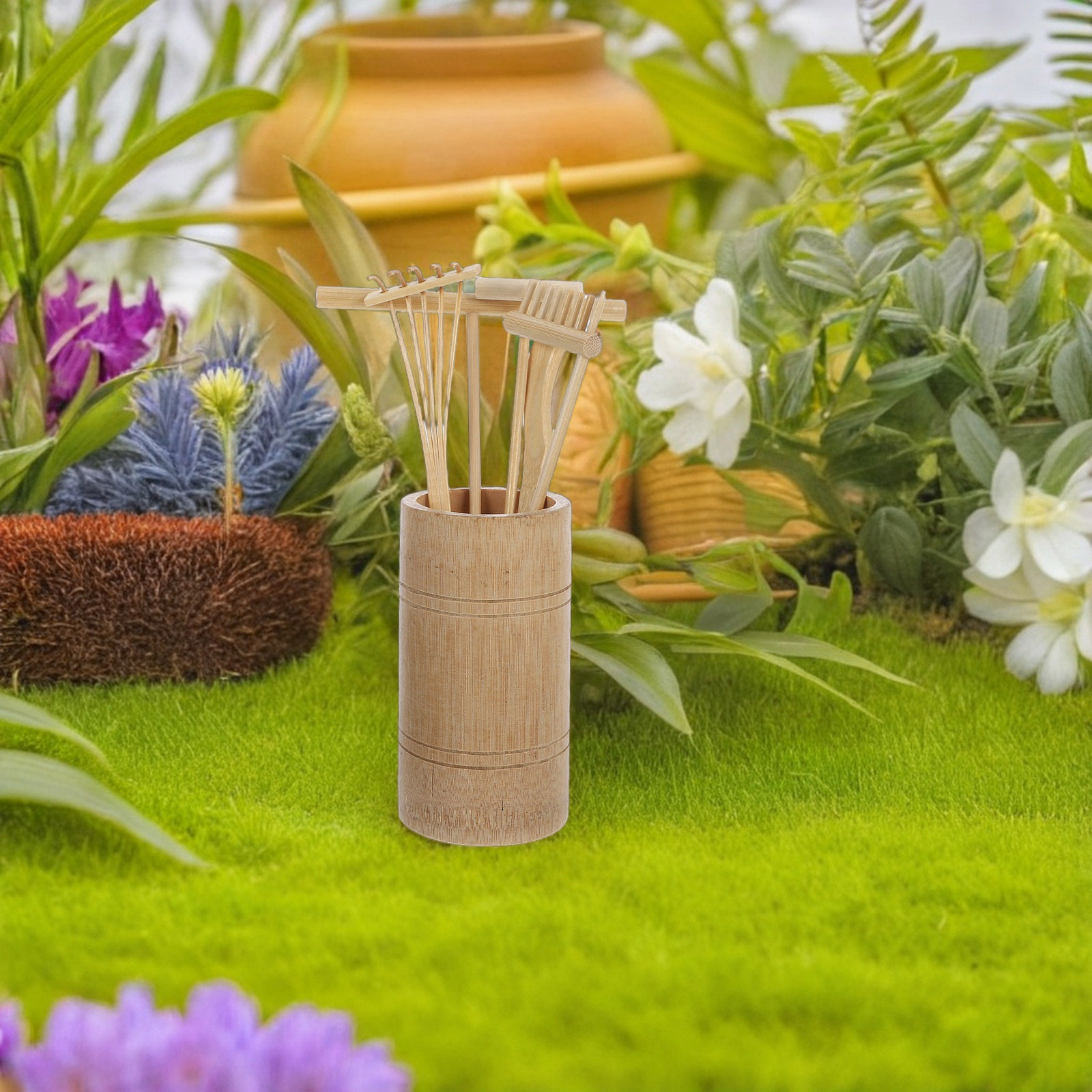 ชุดอุปกรณ์จัดทรายเซน 1 ชุด อุป - Gardening Tools Rake บทวิจารณ์และราคา