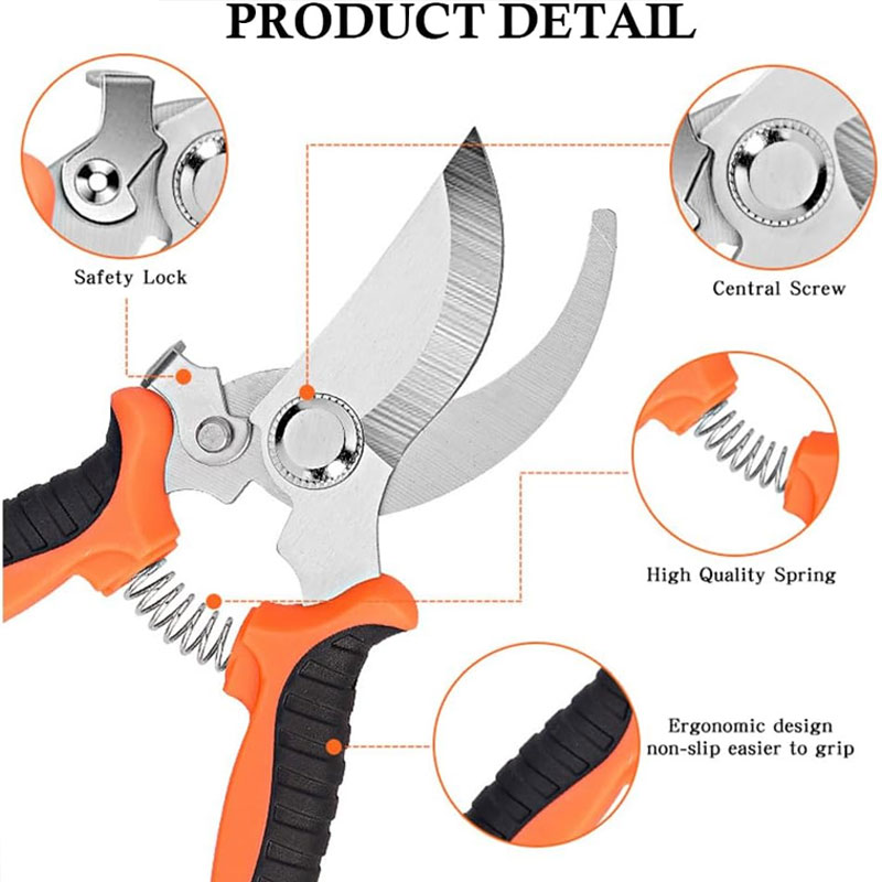 กรรไกรตัดแต่งสวน ด้ามจับตามหลั - Gardening Tools Sharp บทวิจารณ์และราคา