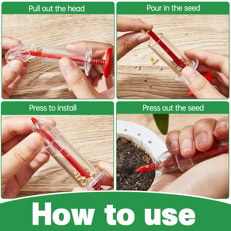 เครื่องมือหว่านเมล็ดแบบแมนนวลข - Gardening Tools Essential บทวิจารณ์และราคา