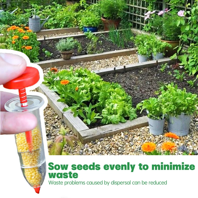 เครื่องมือหว่านเมล็ดแบบแมนนวลข - Gardening Tools Essential บทวิจารณ์และราคา