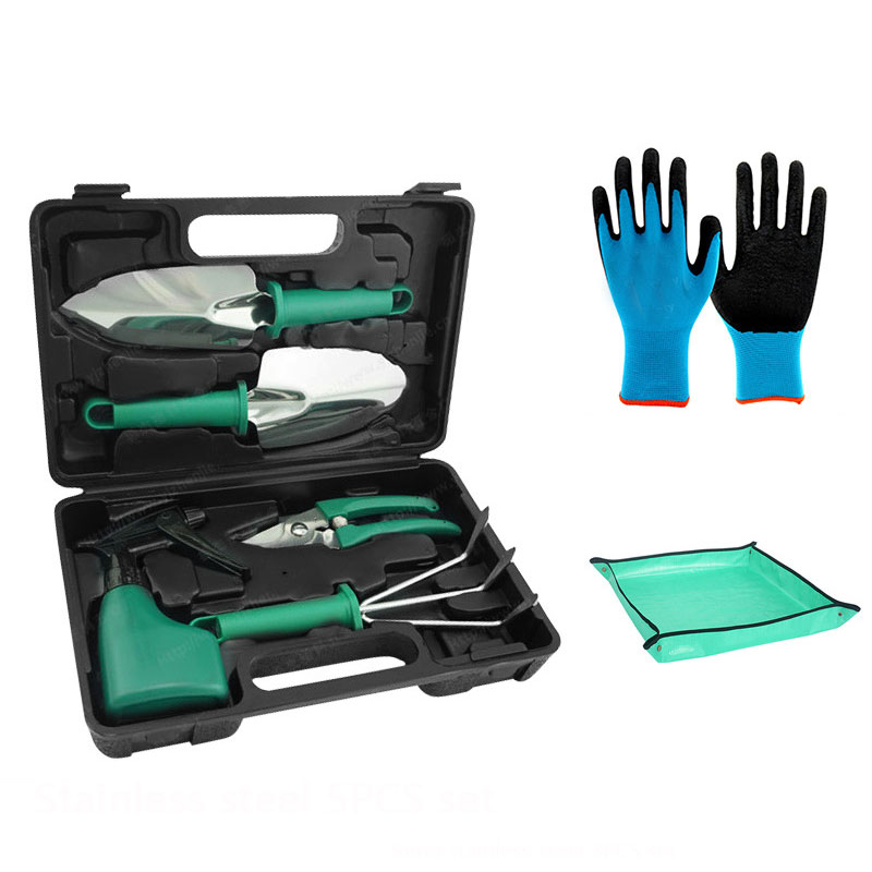 ชุดเครื่องมือทำสวน สแตนเลสสตีล - Gardening Tools Kit บทวิจารณ์และราคา